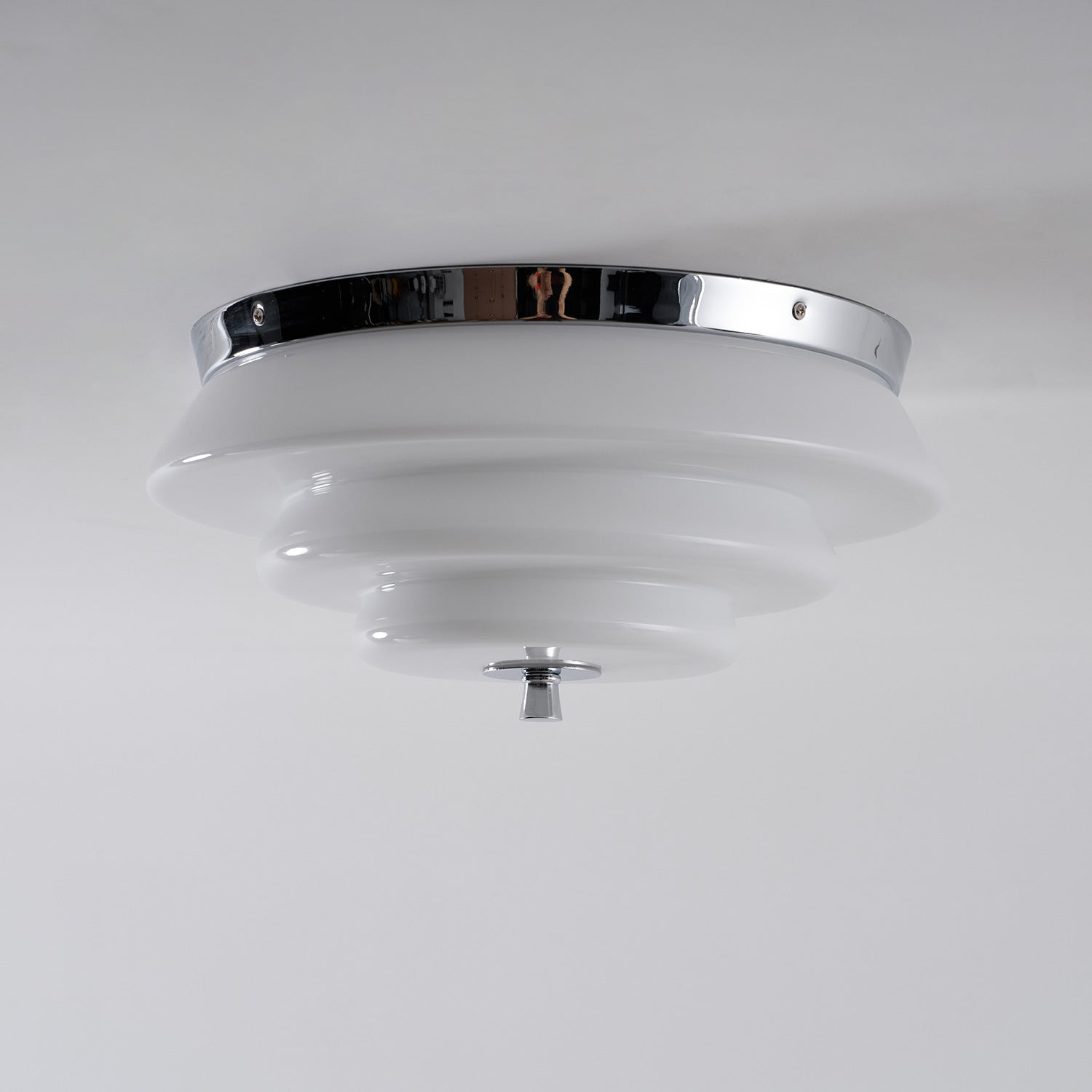 Tiered Glass  Ceiling Light