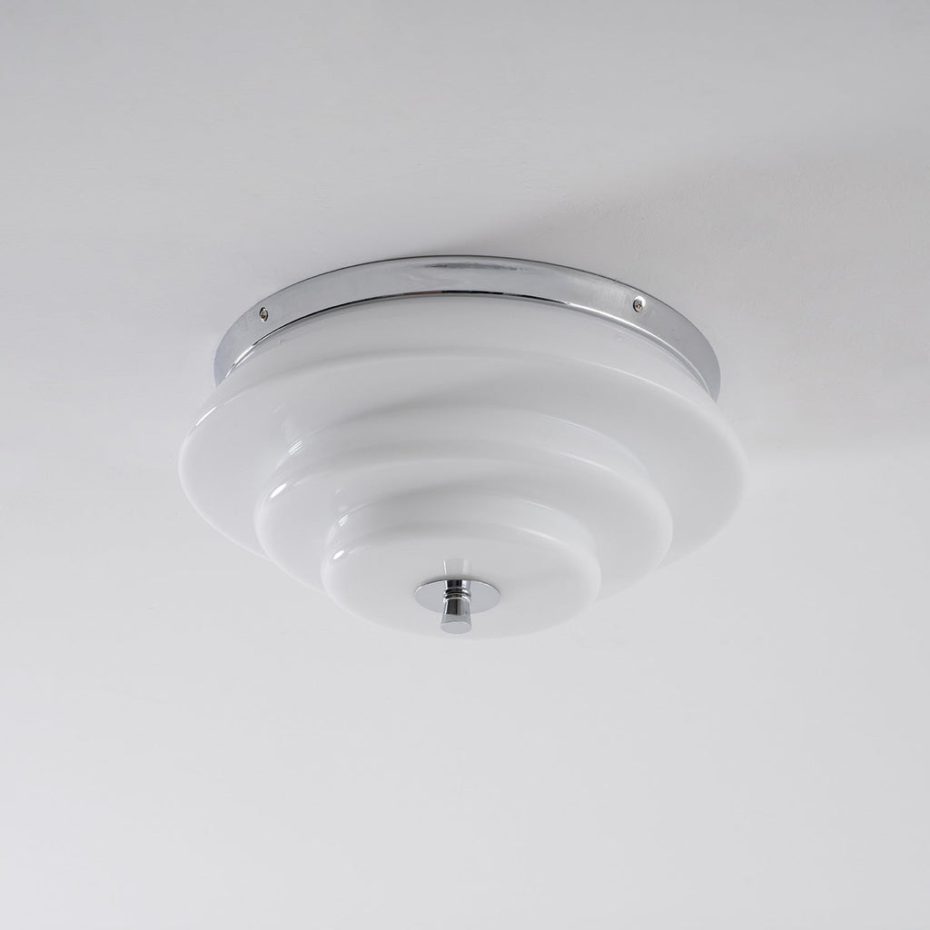 Tiered Glass  Ceiling Light