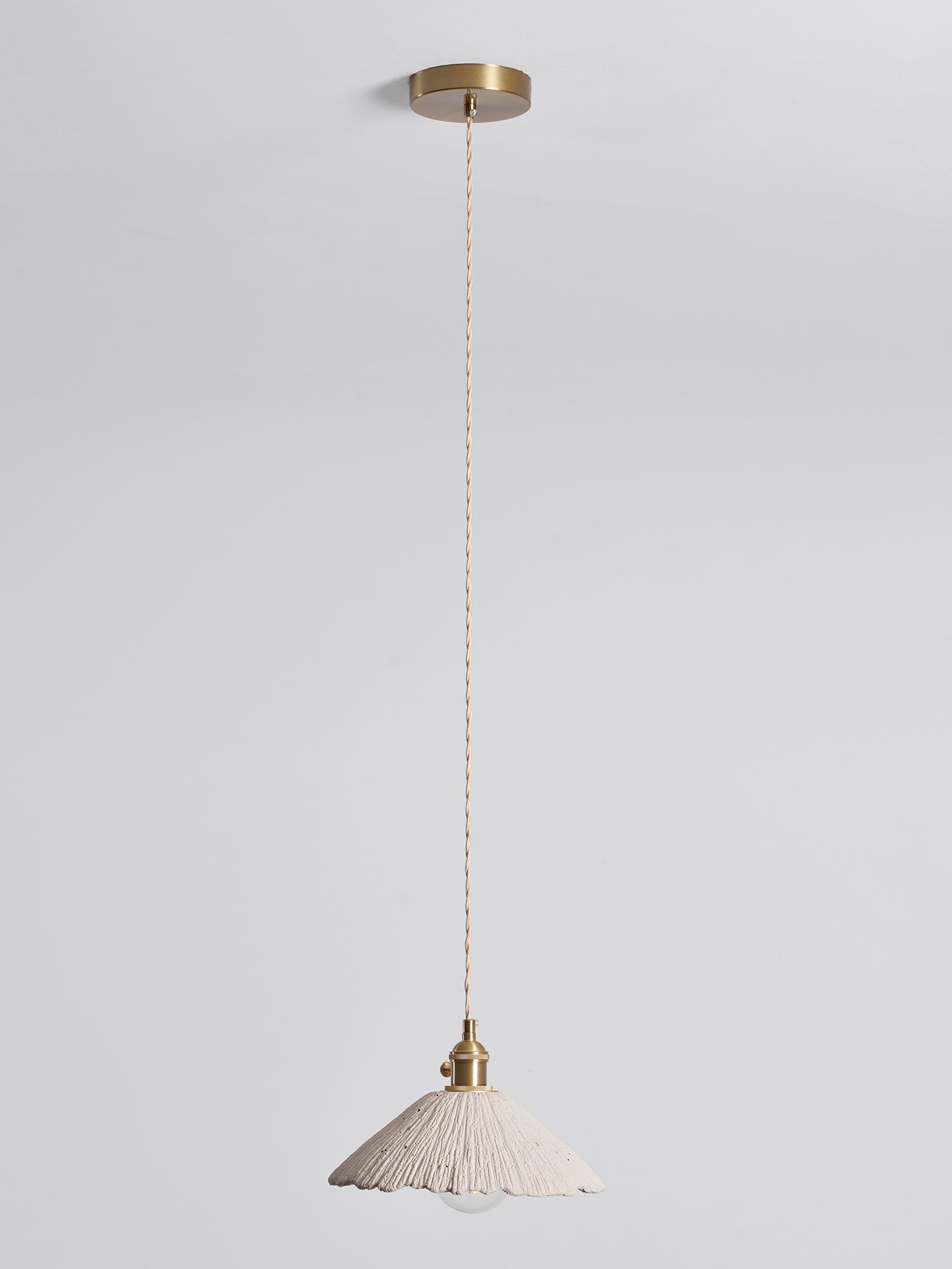 Microcement Pendant Lamp