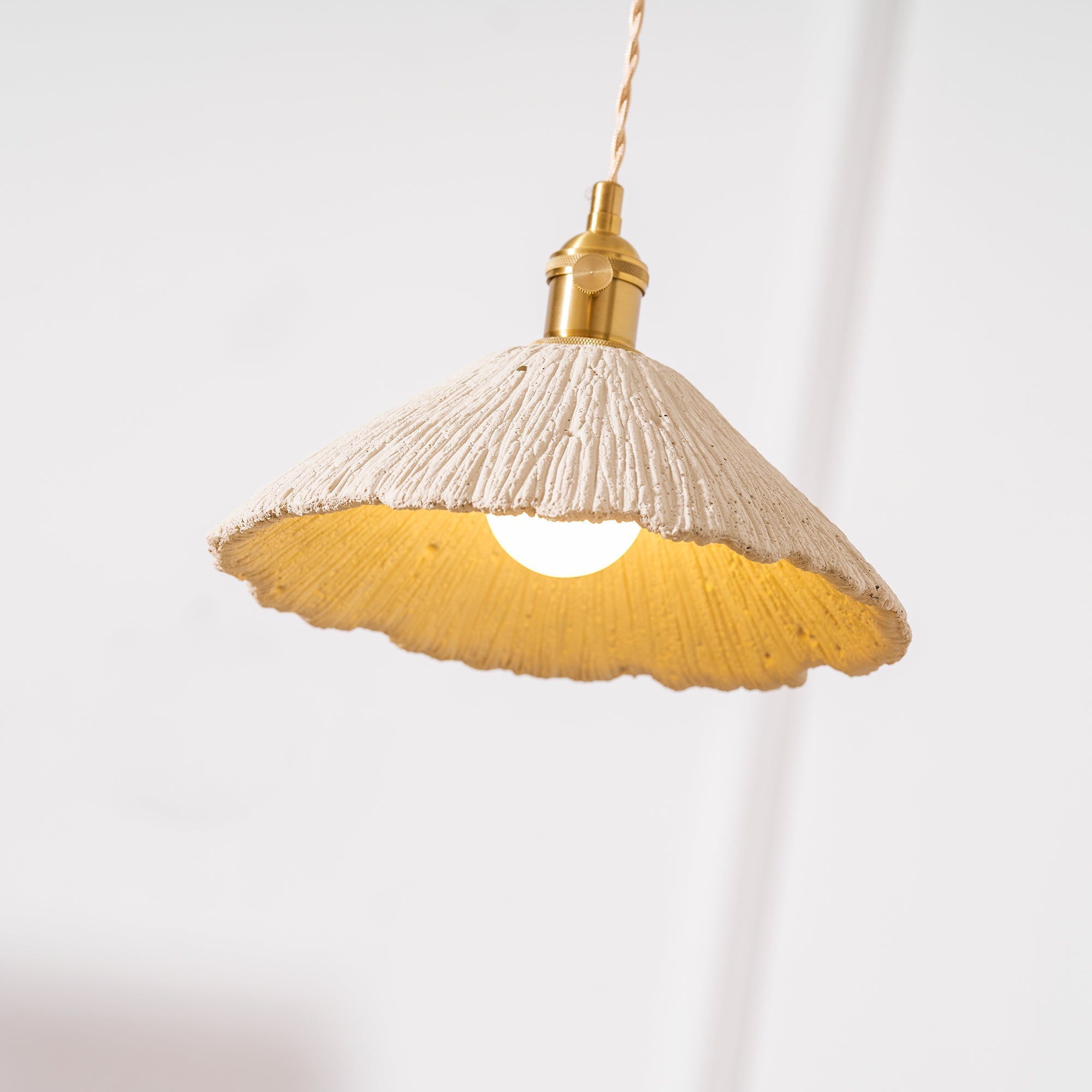 Microcement Swag Pendant Lamp