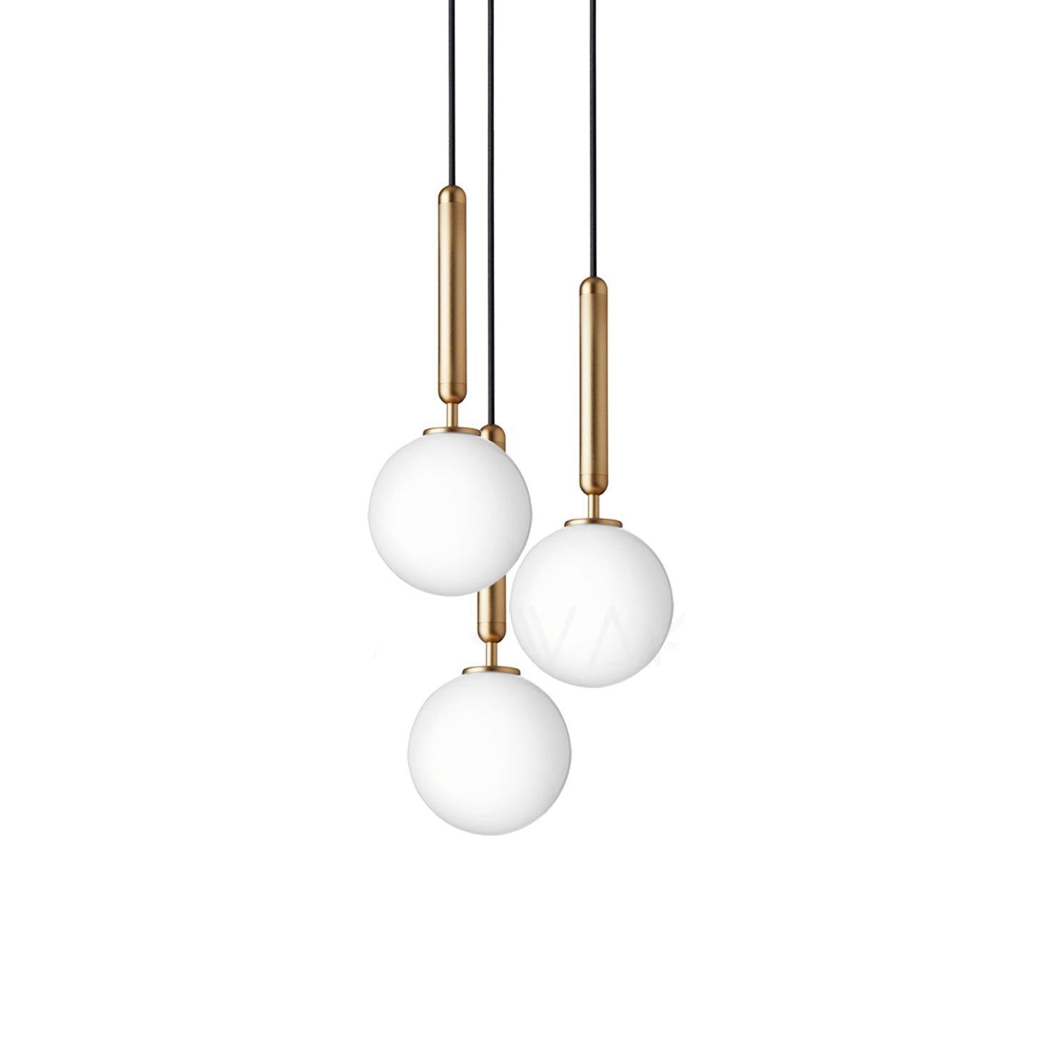 Miira Brass Pendant Light
