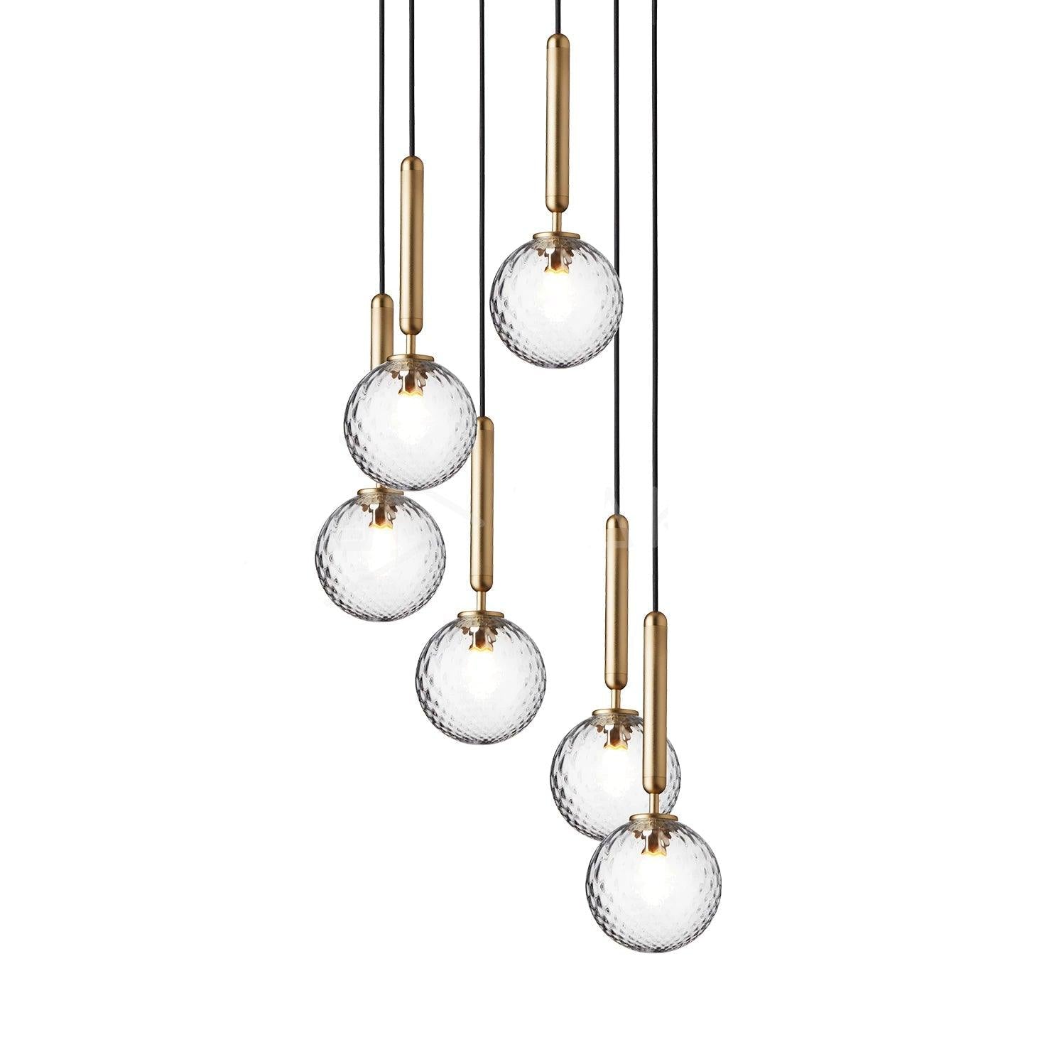 Miira Brass Pendant Light