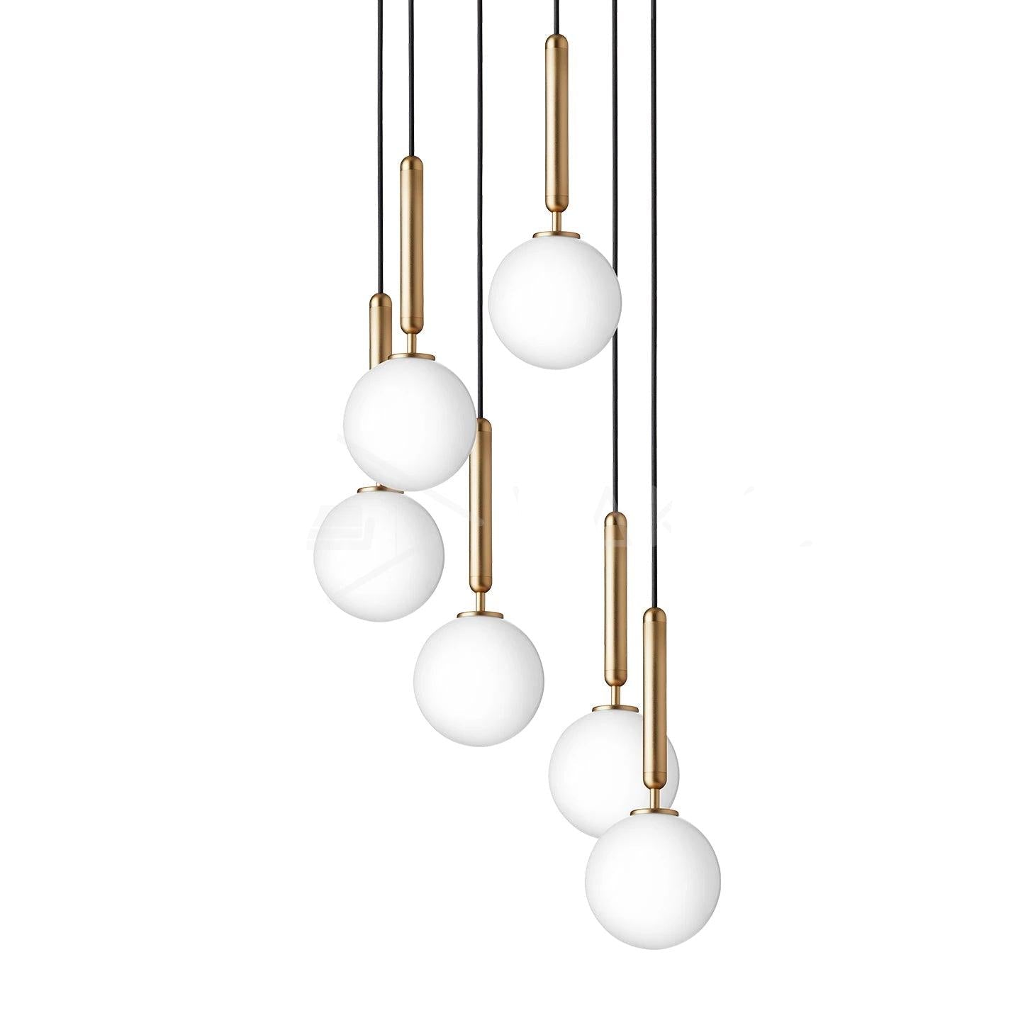 Miira Brass Pendant Light
