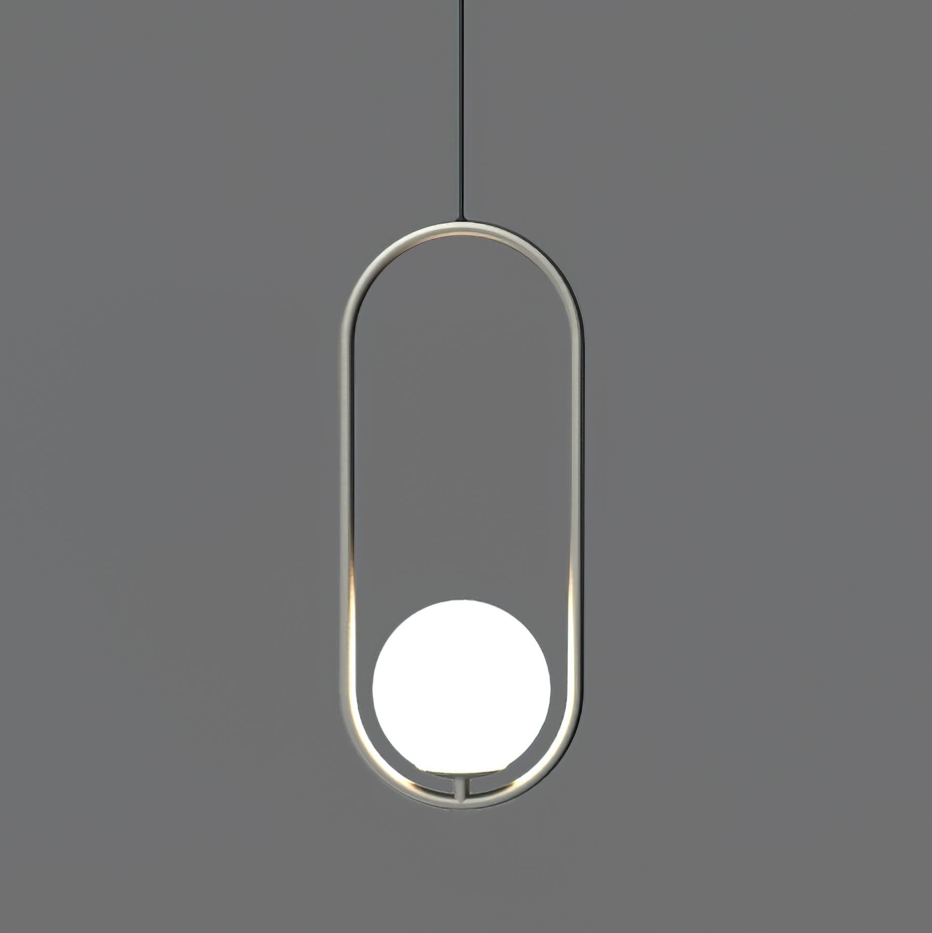 Loop Brass Pendant Light