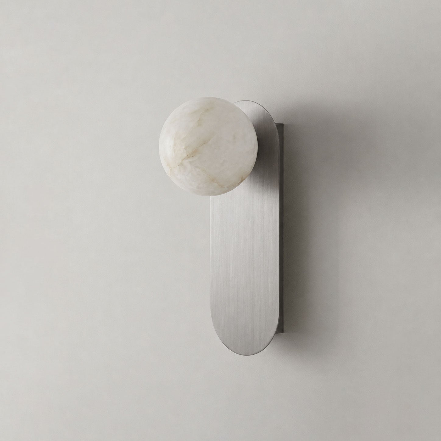 Mira Alabaster Globe Wall Sconce