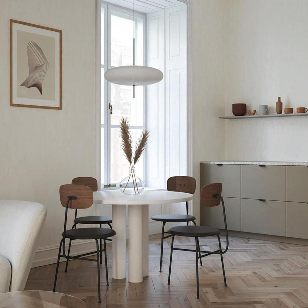 Opal Disc Suspension Lamp