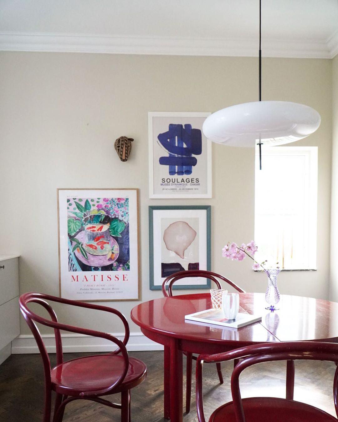 Opal Disc Suspension Lamp