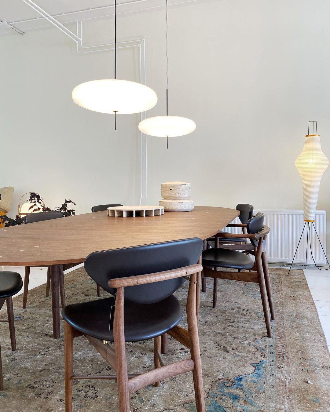 Opal Disc Suspension Lamp