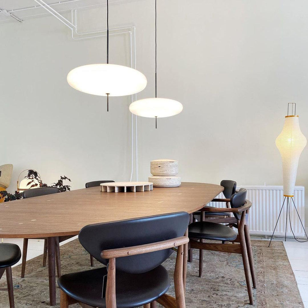 Opal Disc Suspension Lamp