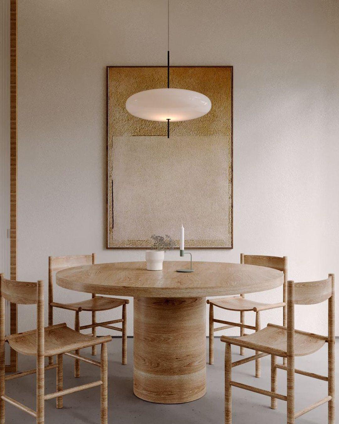 Opal Disc Suspension Lamp