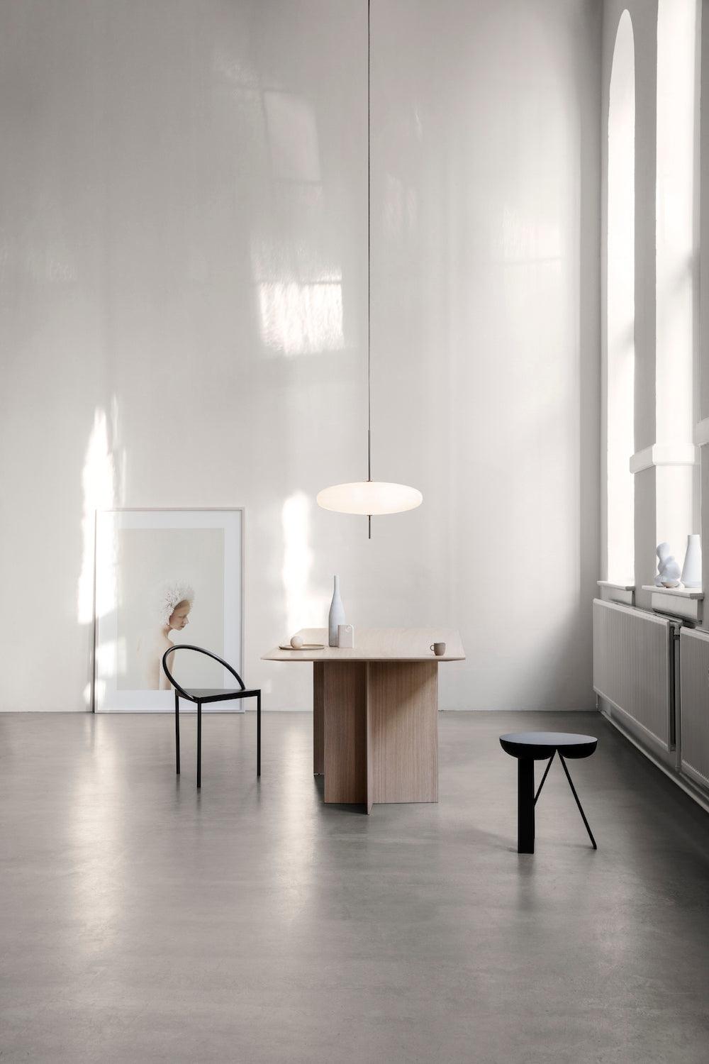 Opal Disc Suspension Lamp
