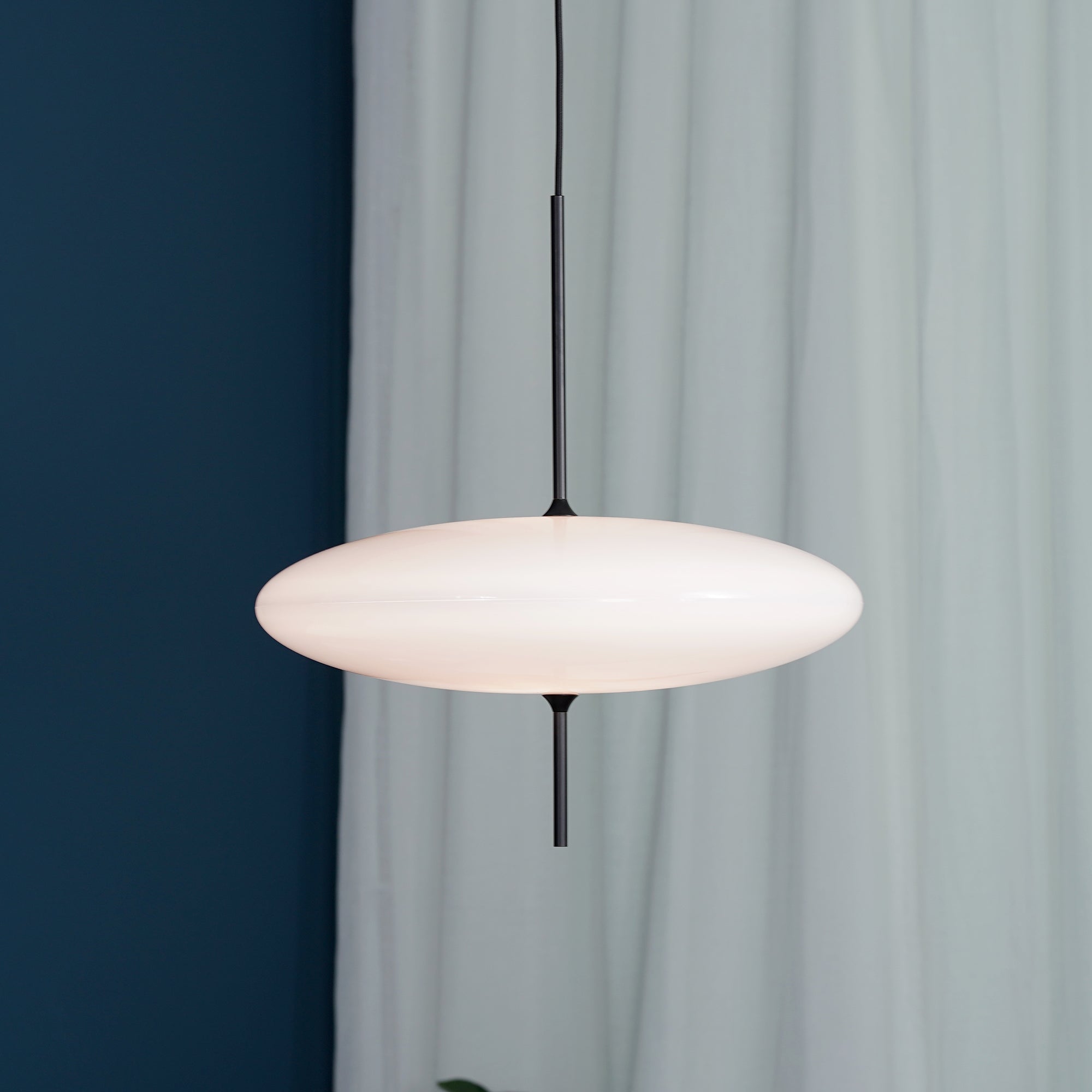 Opal Disc Suspension Lamp
