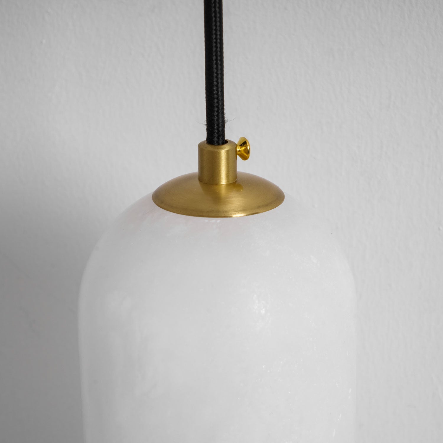 Monty Alabaster Plug-in Wall Lamp