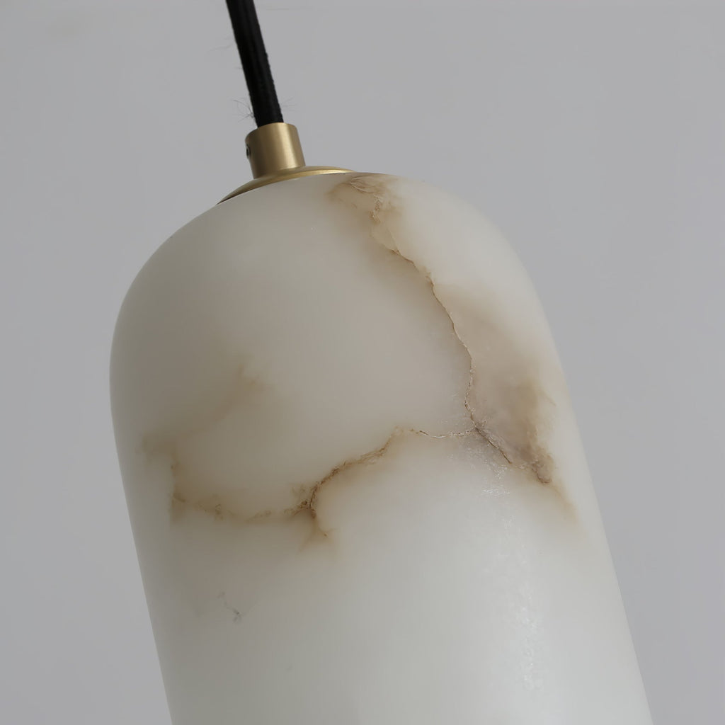Monty Alabaster Plug-in Wall Lamp