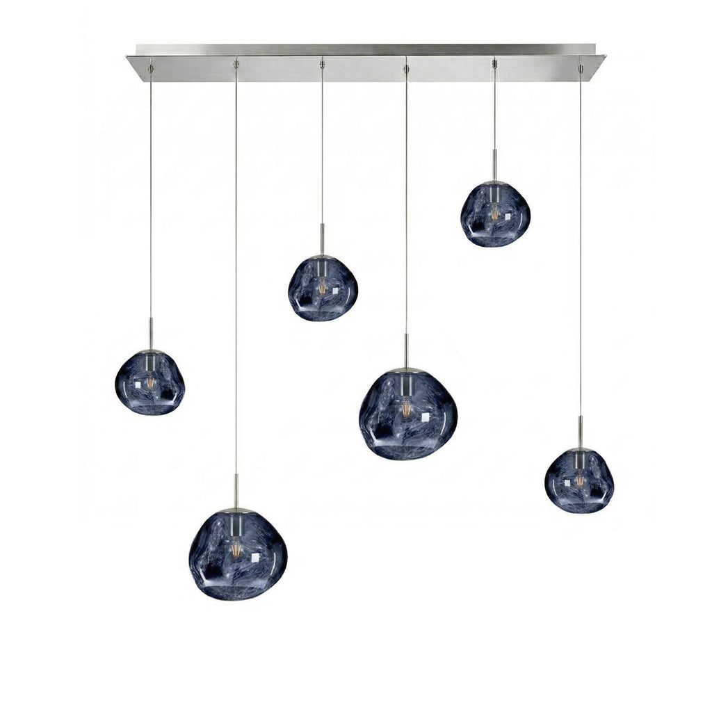 Multi Lava Round Pendant Lamp