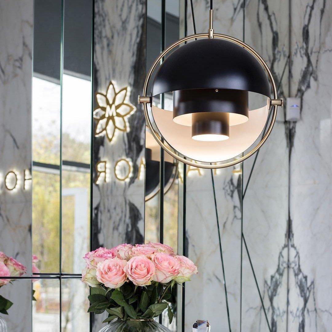 Deformed Ball Swag Pendant Light