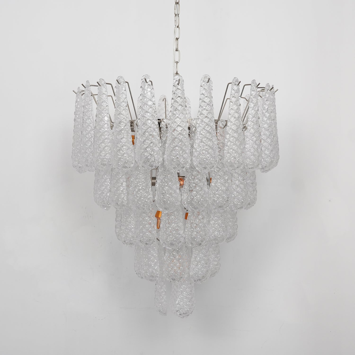 Glass Droplet Chandelier