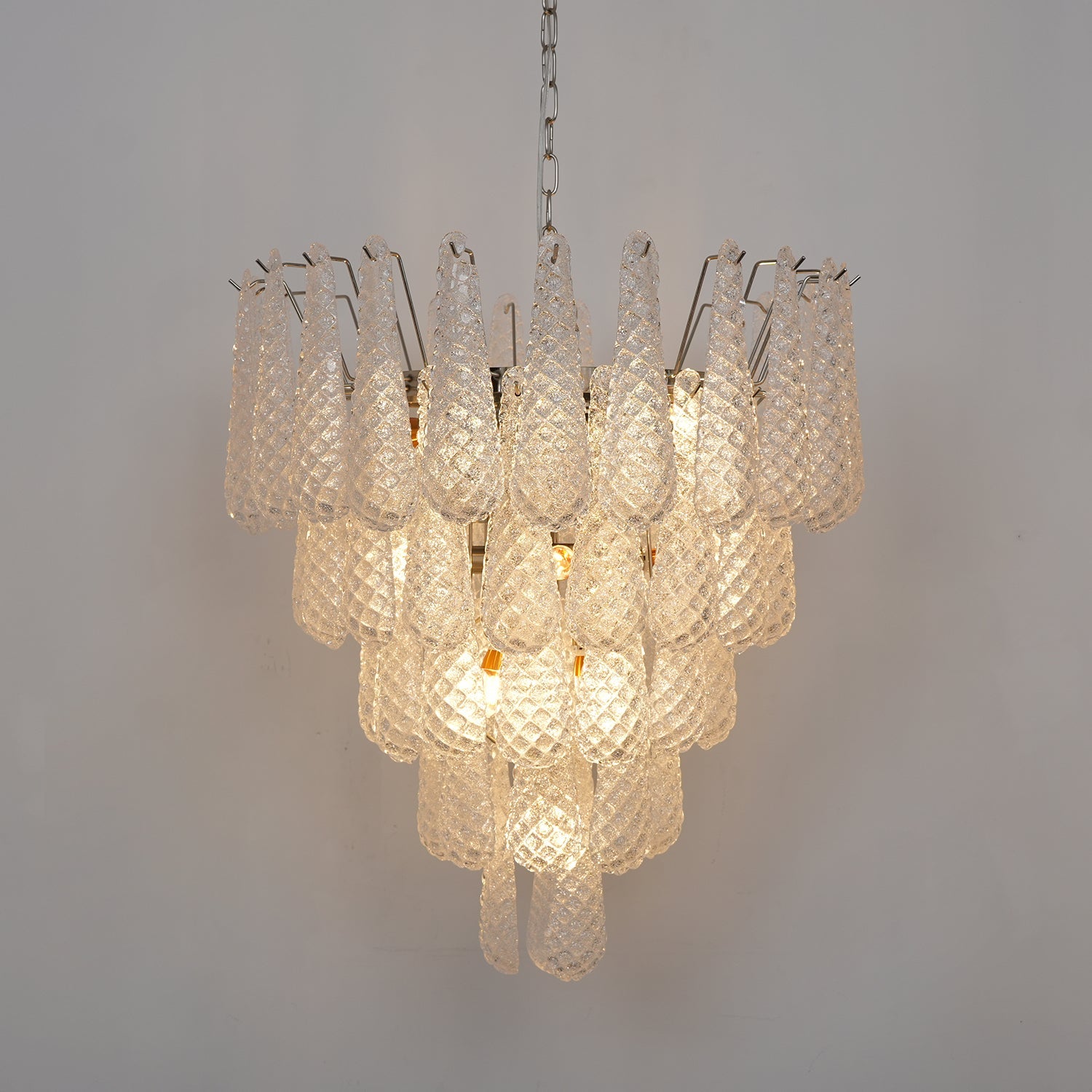 Glass Droplet Chandelier