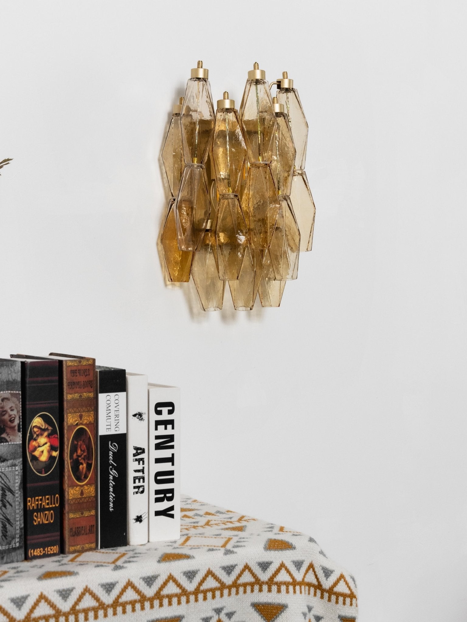 Rhombus Glass Wall Lamp