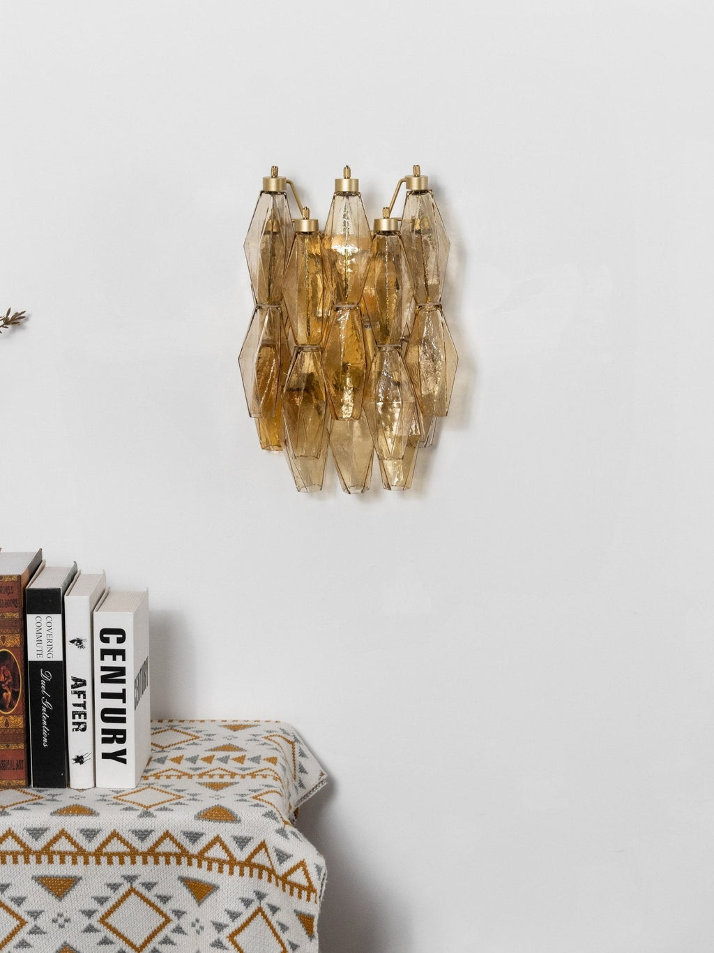 Rhombus Glass Wall Lamp