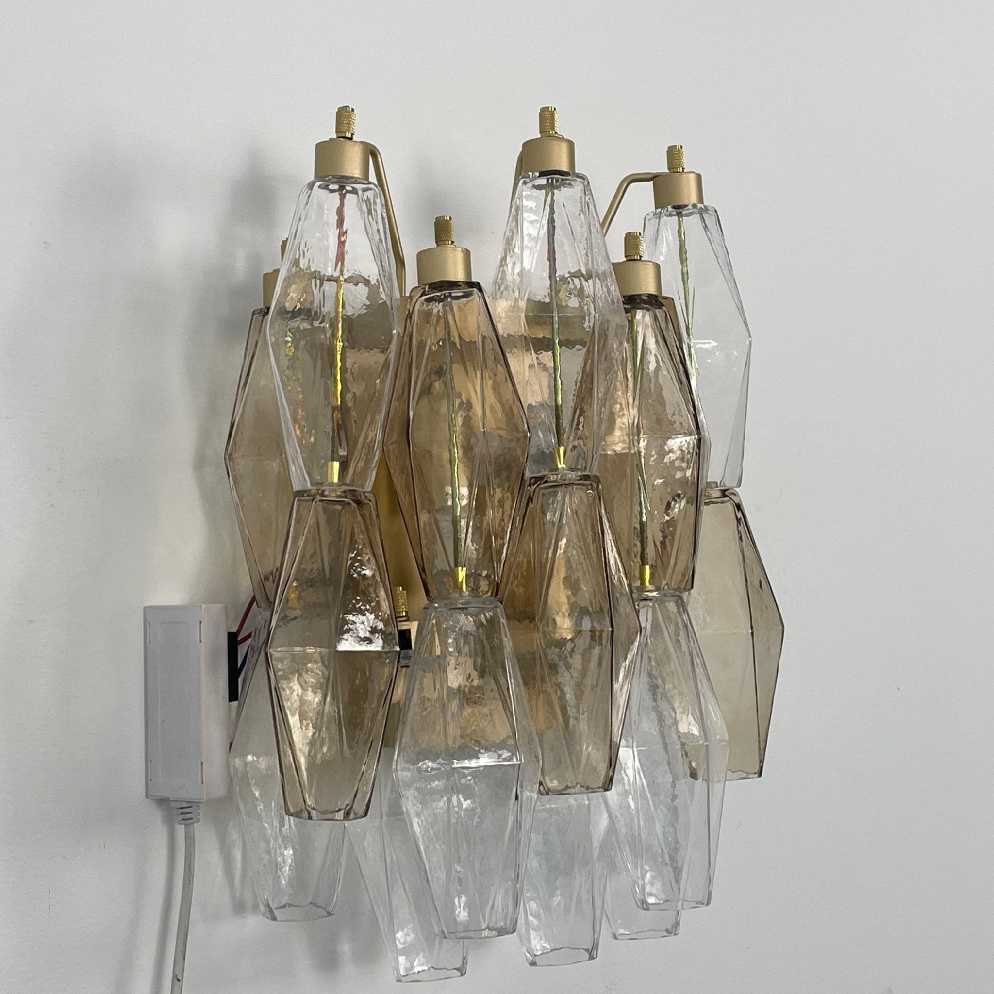 Rhombus Glass Wall Lamp