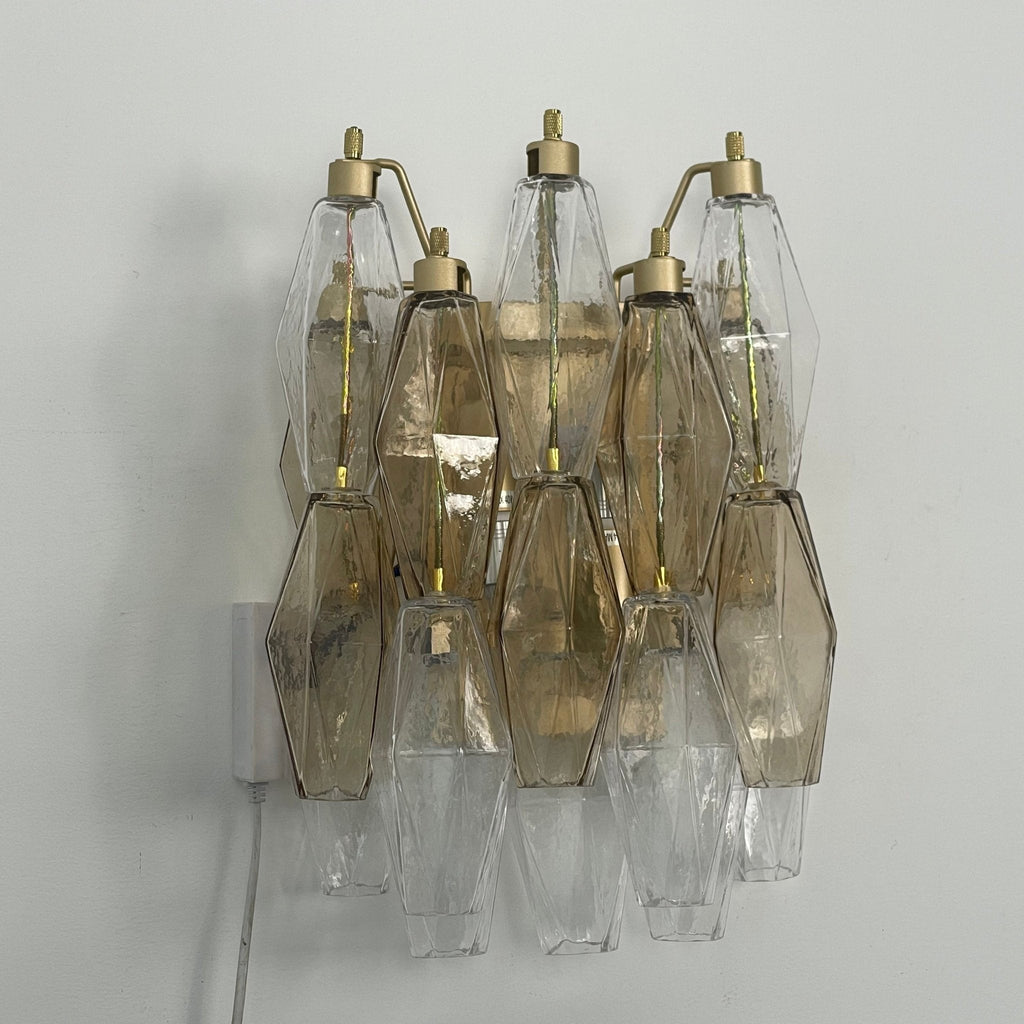 Rhombus Glass Wall Lamp