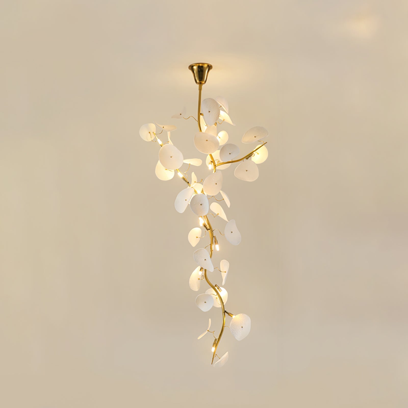 Nebula Petal Chandelier