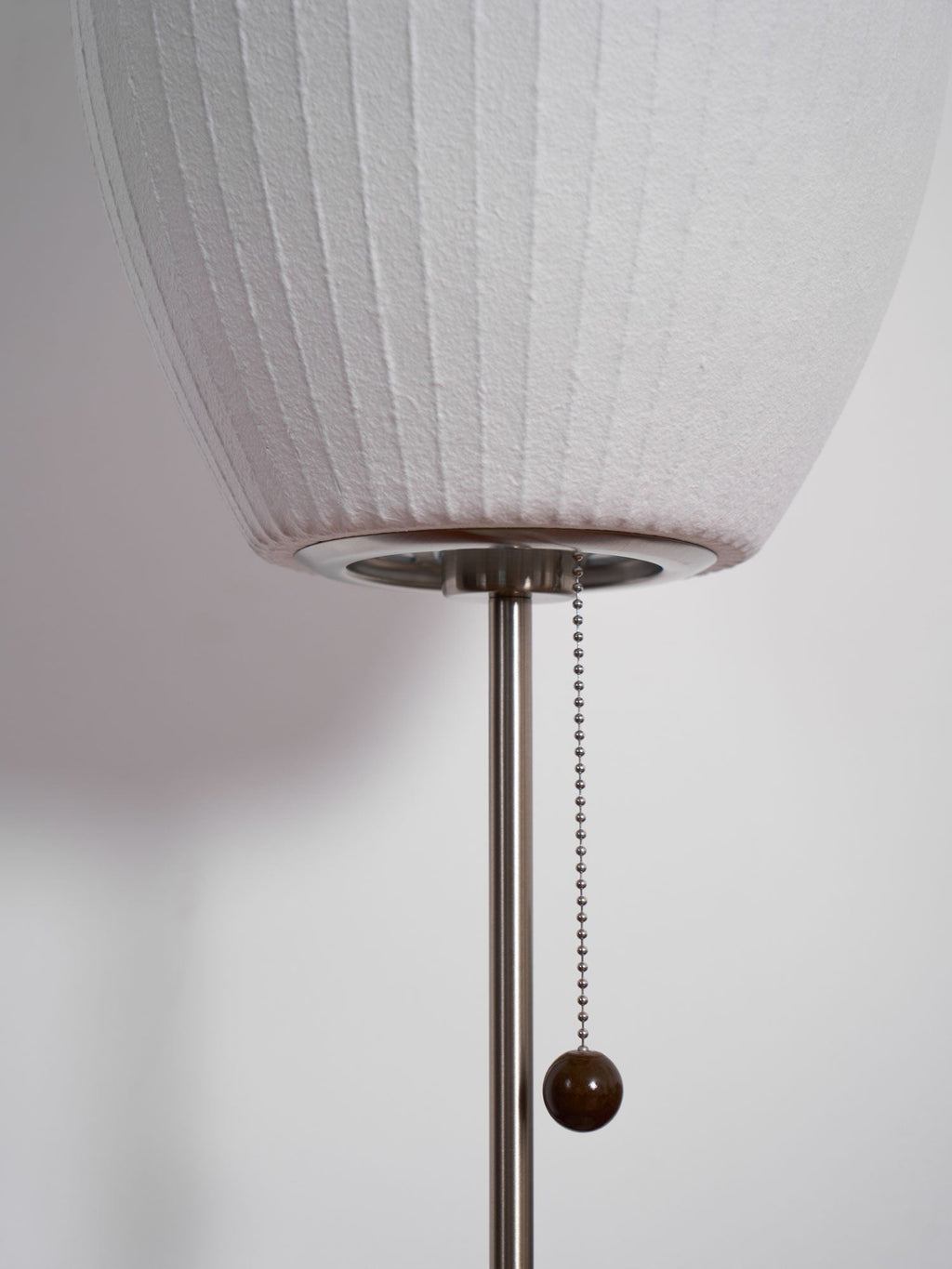 Faux Silk Bubble Table Lamp
