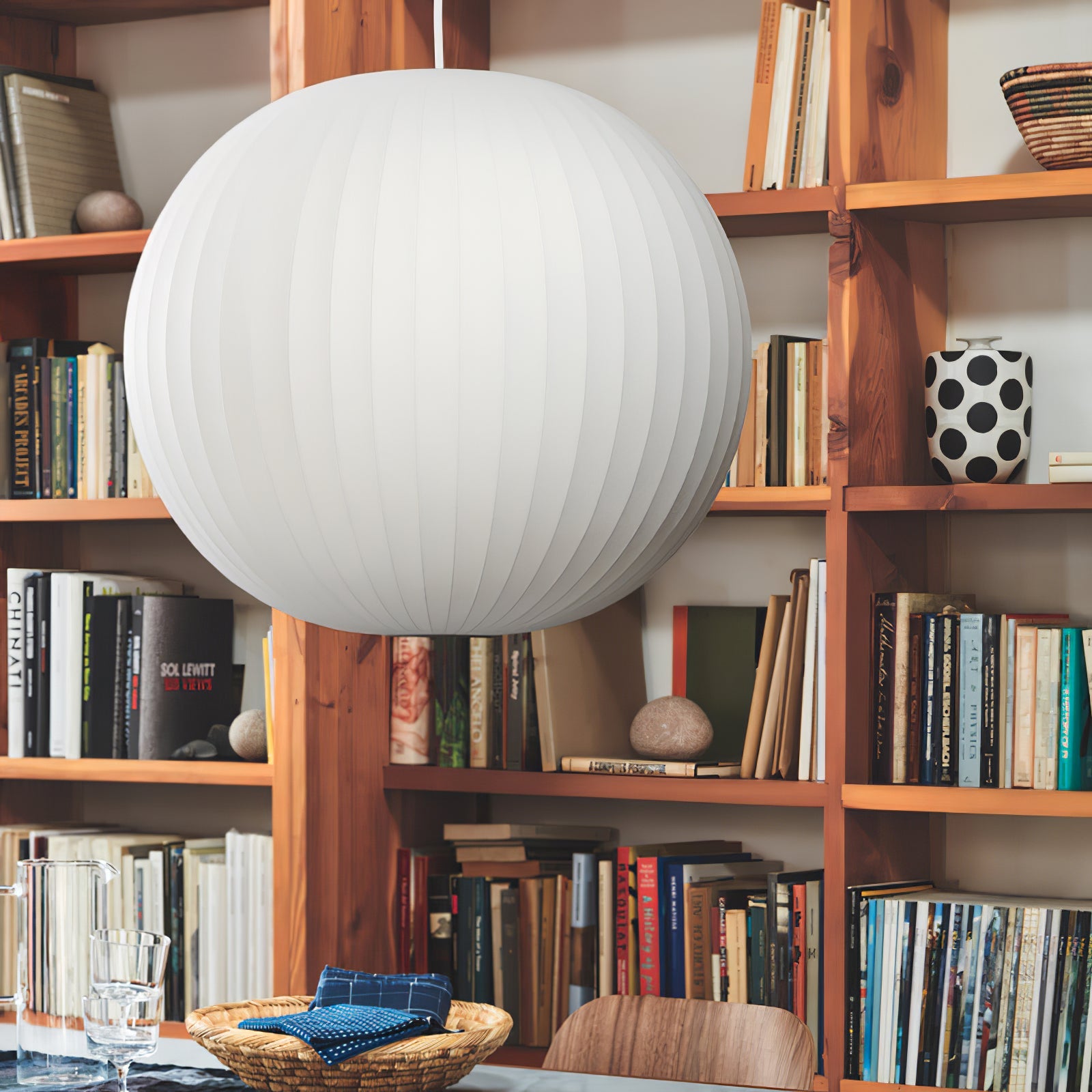 Bubble Swing Arm Pendant Lamp