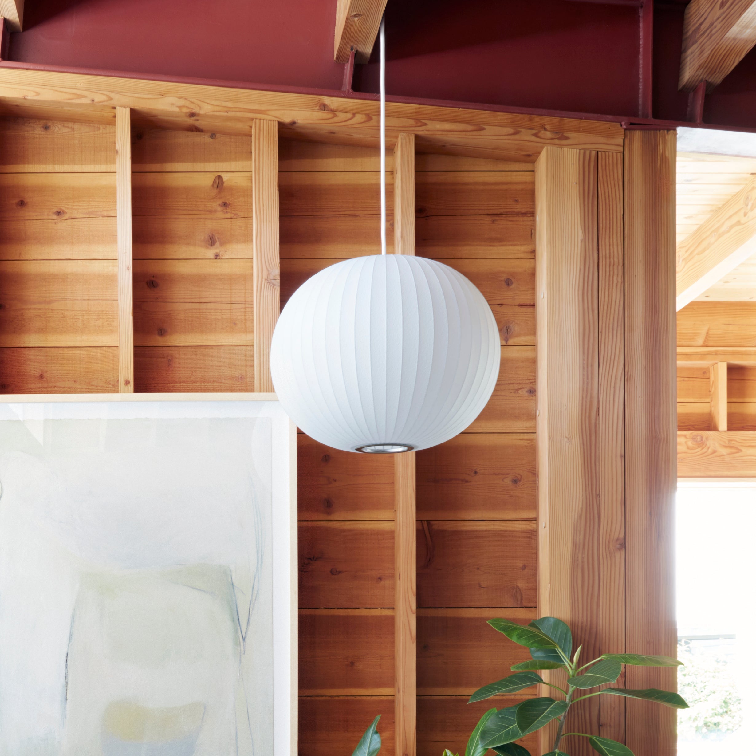 Crisscross Bubble Pendant Light