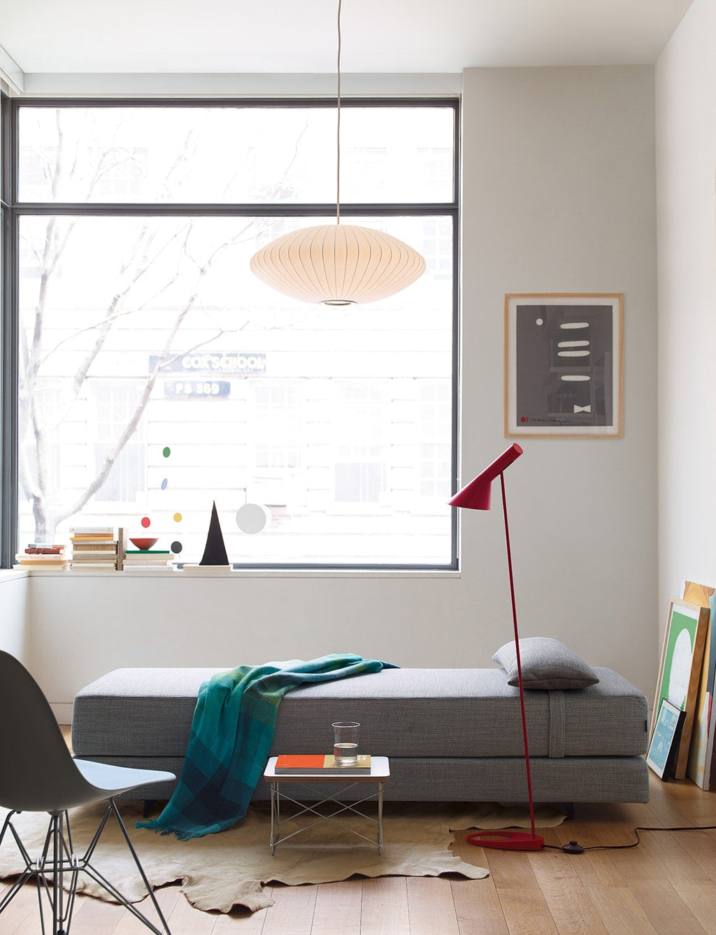 Bubble Swing Arm Pendant Lamp