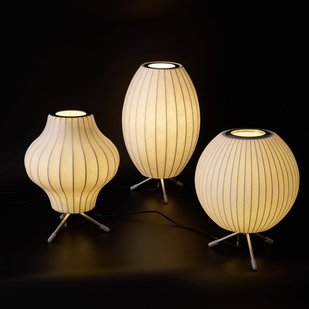 Tripod Bubble Table Lamp
