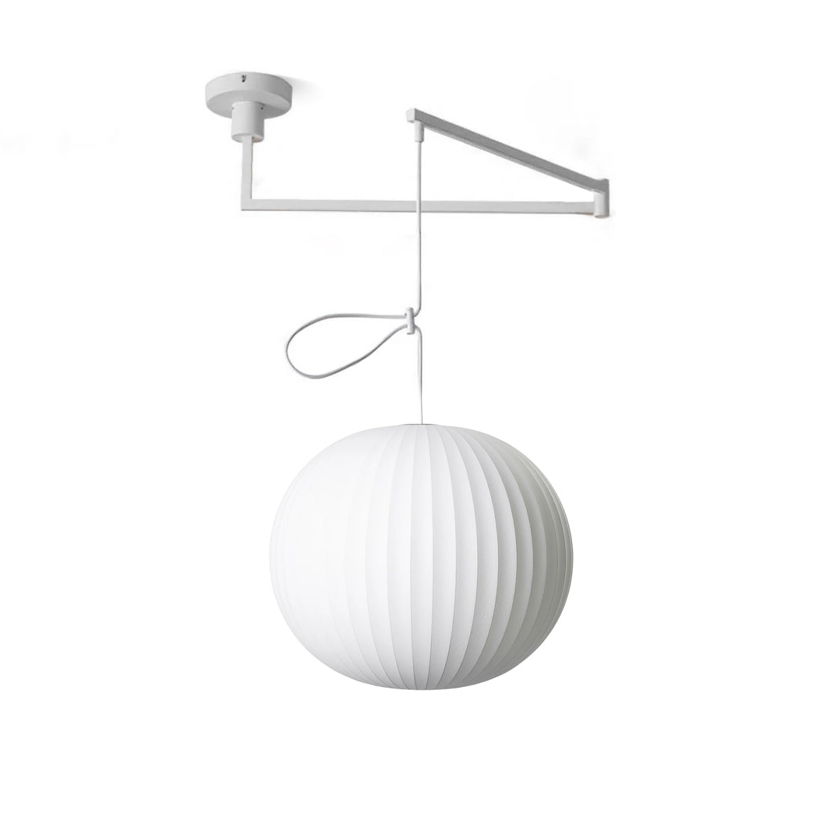 Bubble Swing Arm Pendant Lamp