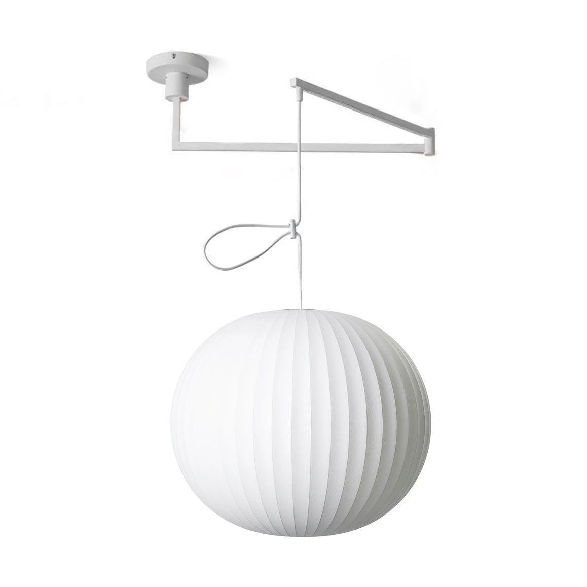 Bubble Swing Arm Pendant Lamp