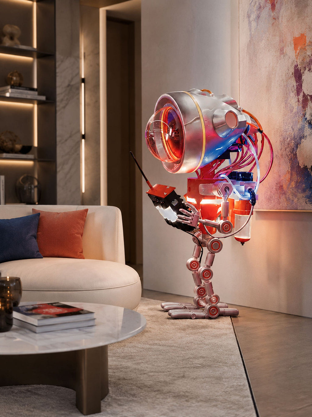 Neo Scout Robot Sculpture