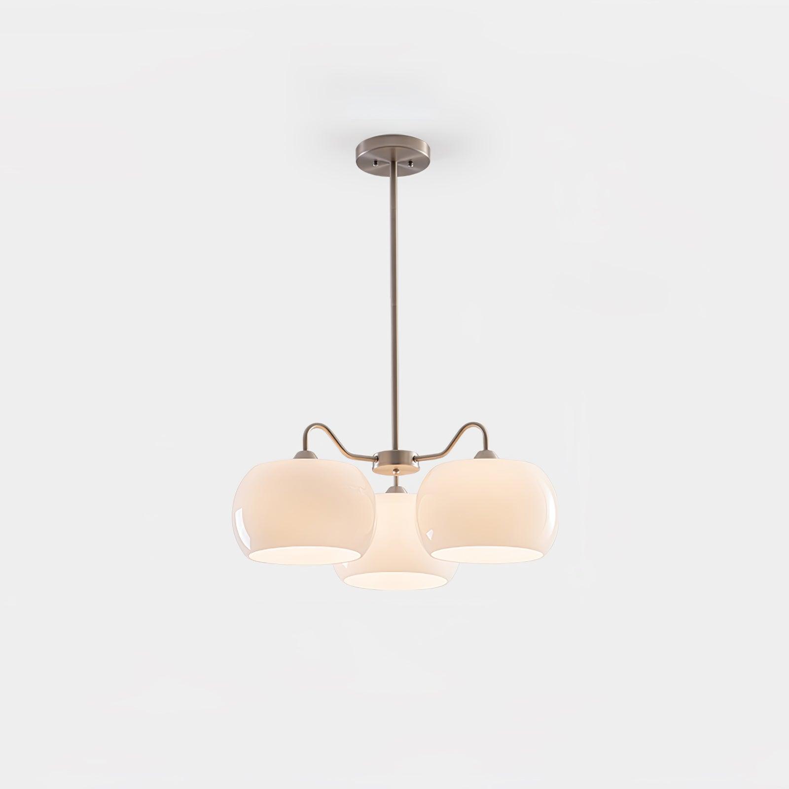 Nickel Persimmon Chandelier