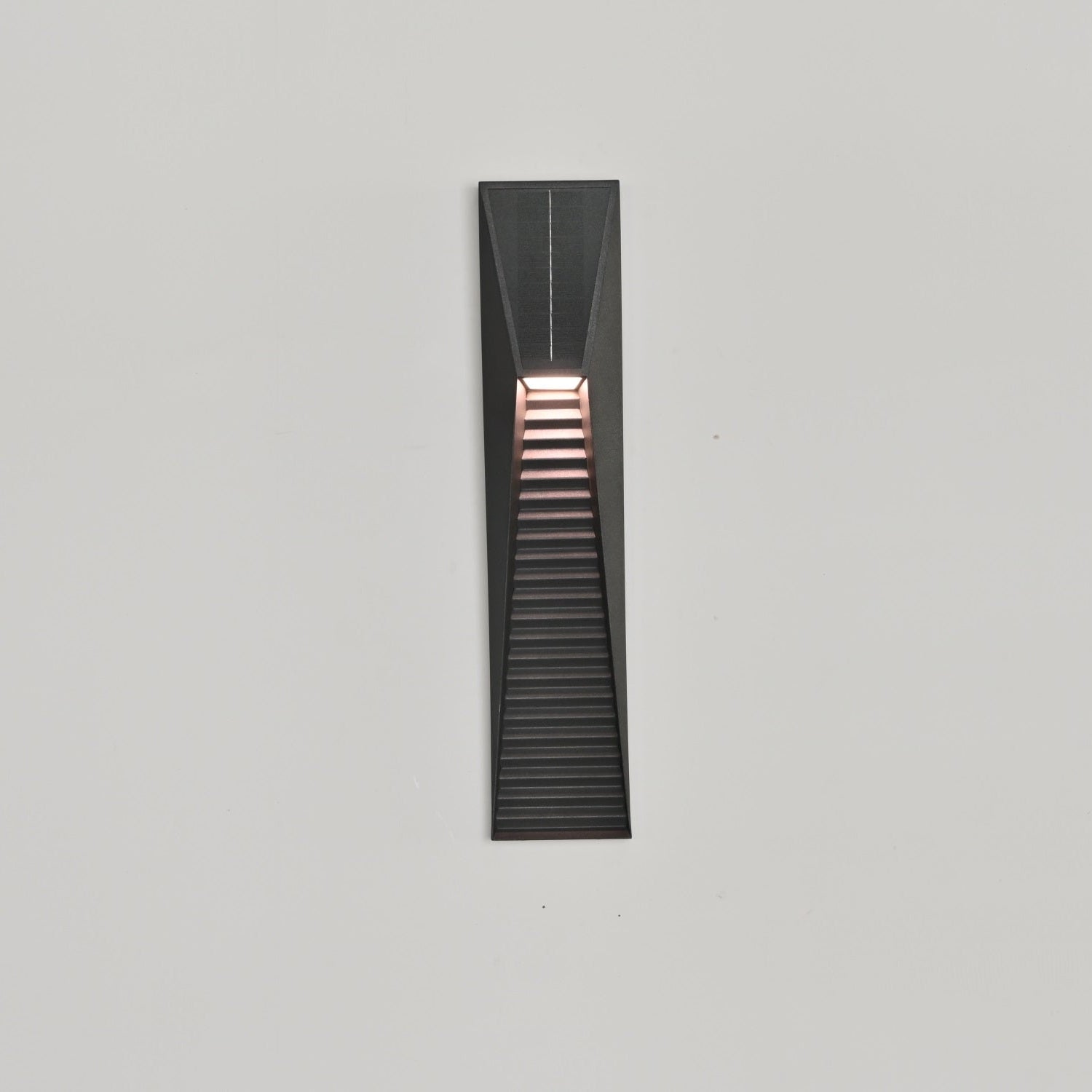 Obsidian Path Solar Outdoor Wall Light