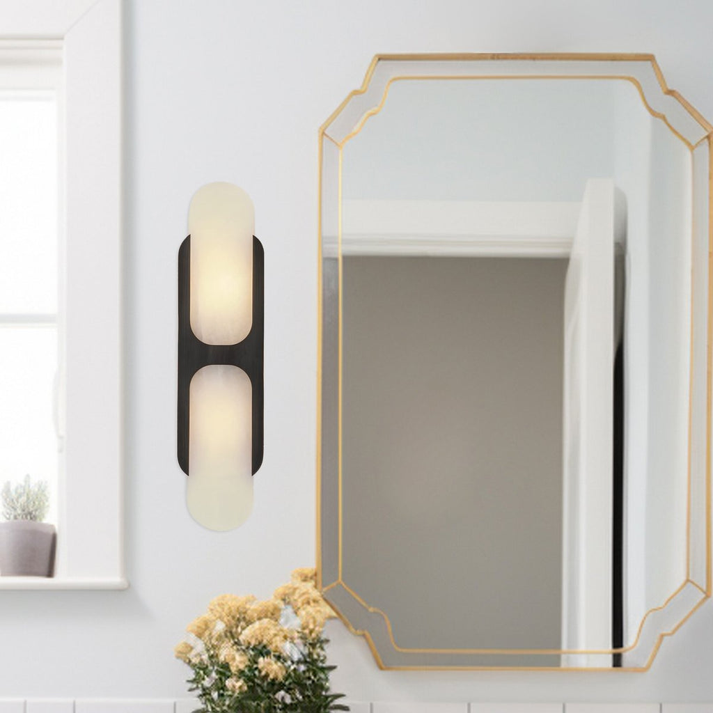 Odin Alabaster Wall Sconce