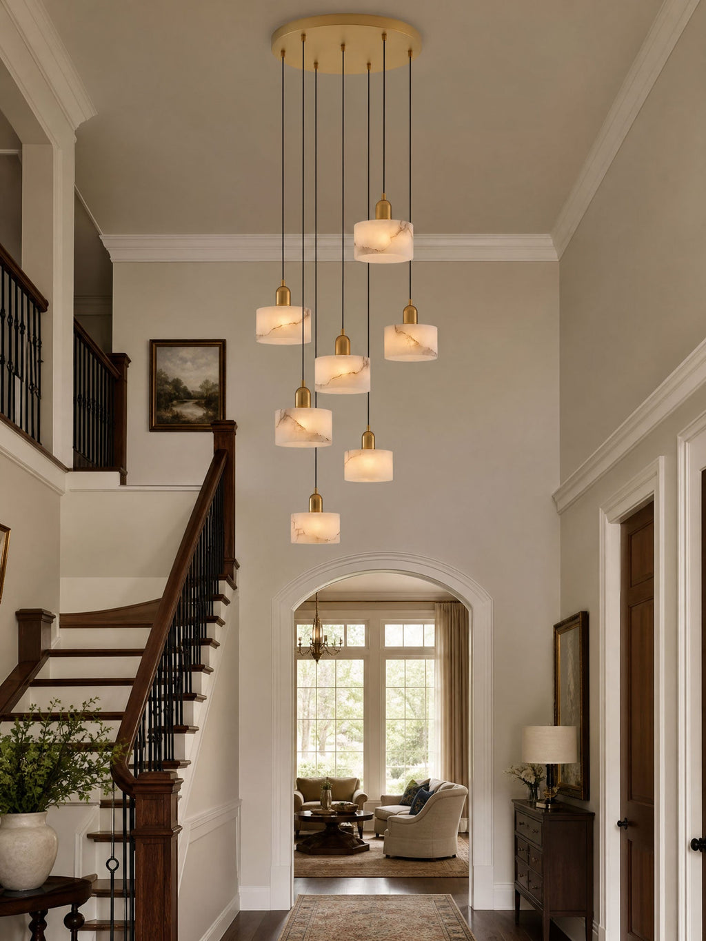 Odyssey Alabaster Pendant Light