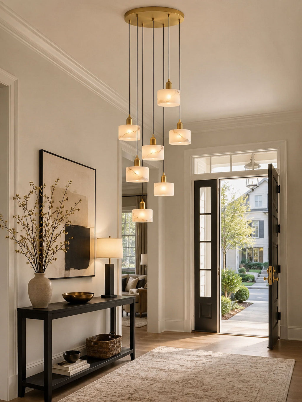 Odyssey Alabaster Pendant Light