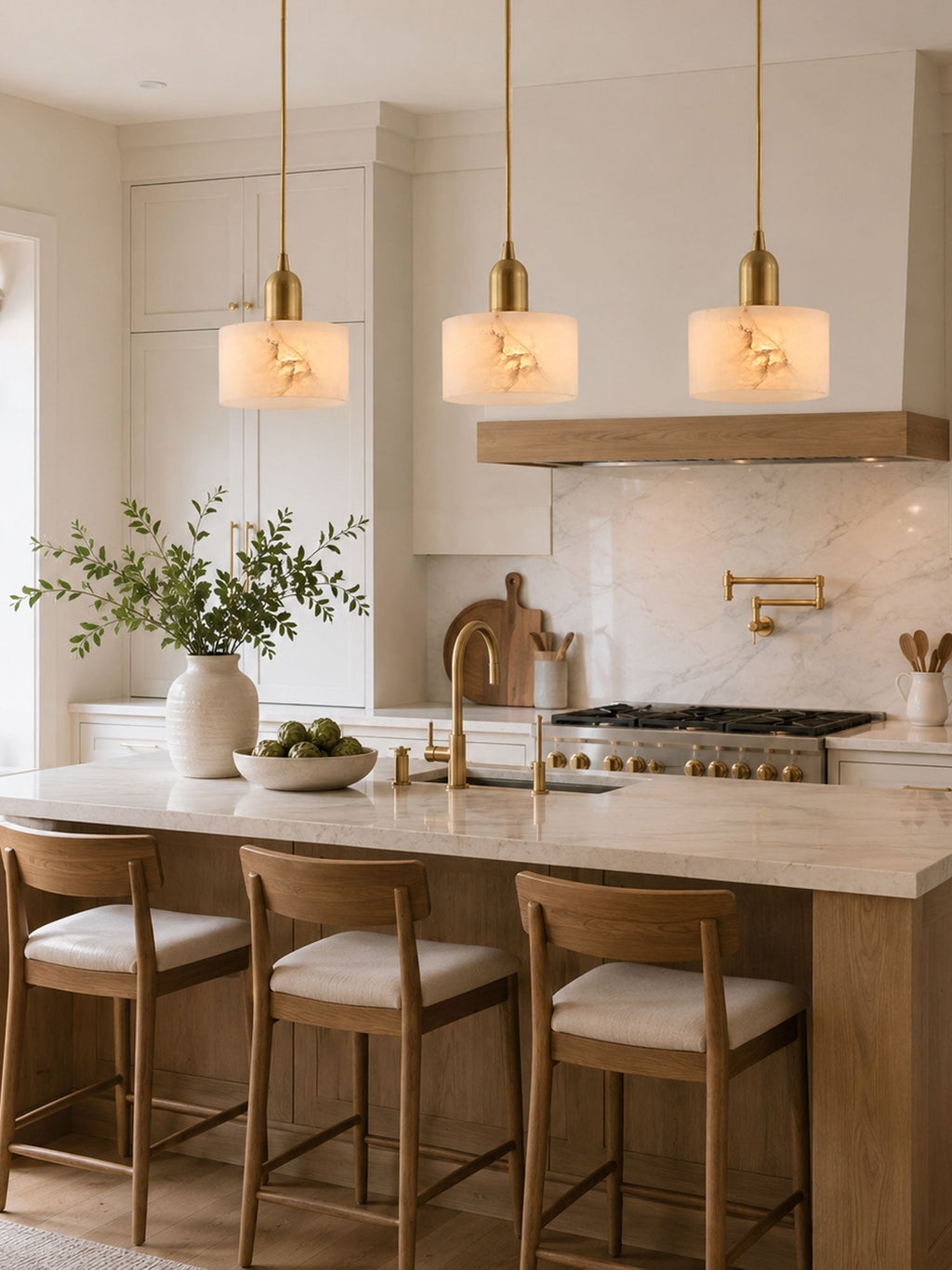 Odyssey Alabaster Pendant Light