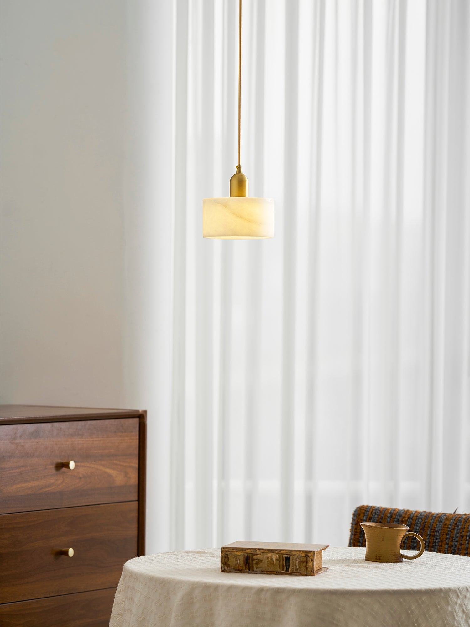 Odyssey Alabaster Pendant Light