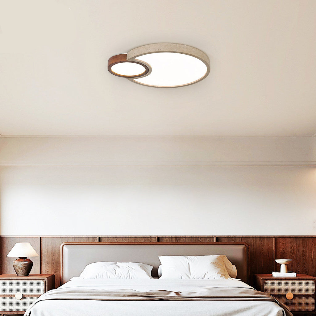 Orba Travertine Ceiling Light