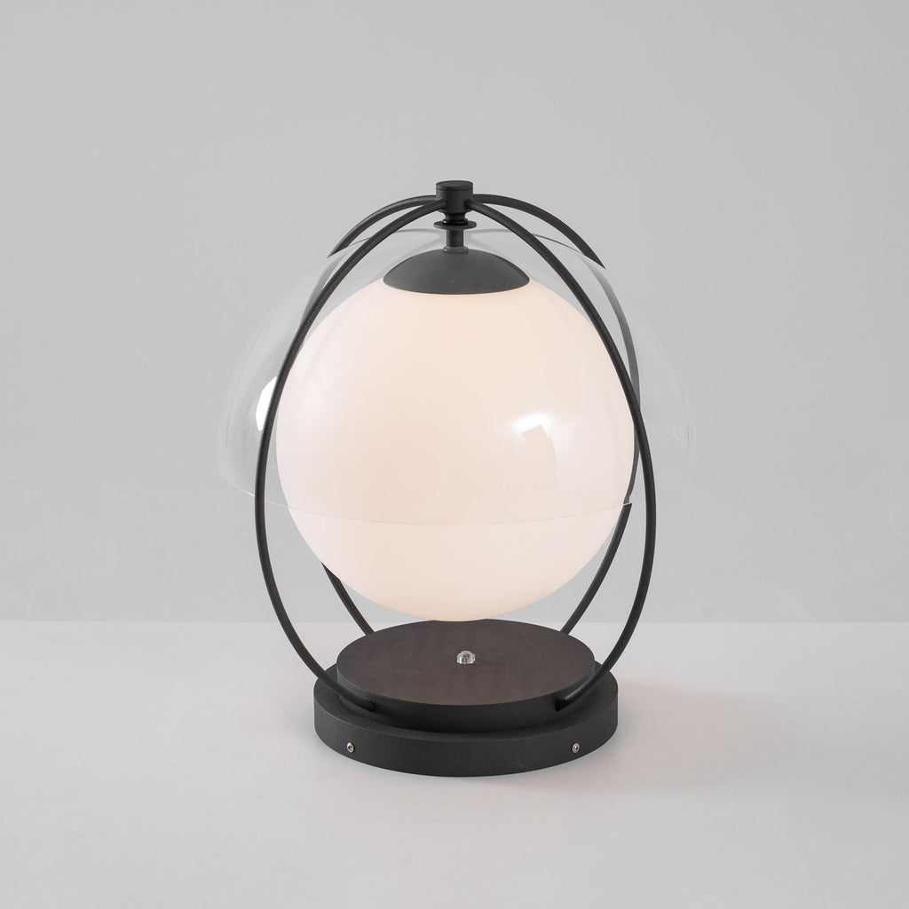 Orbital Globe Outdoor Table Lamp