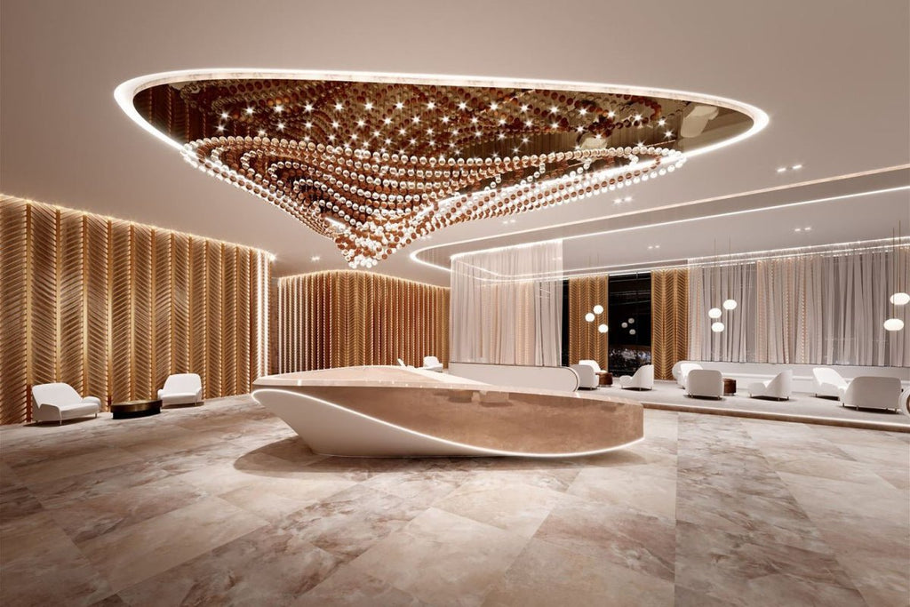 Pearl Wave Chandelier