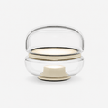 Perla Smoke Glass Table Lamp