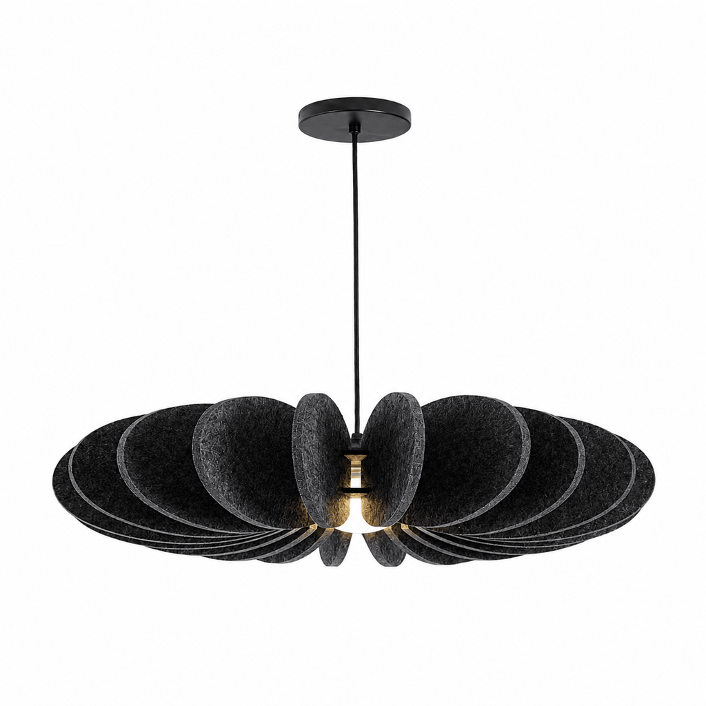 Petal Disc Acoustic Felt Pendant Lamp