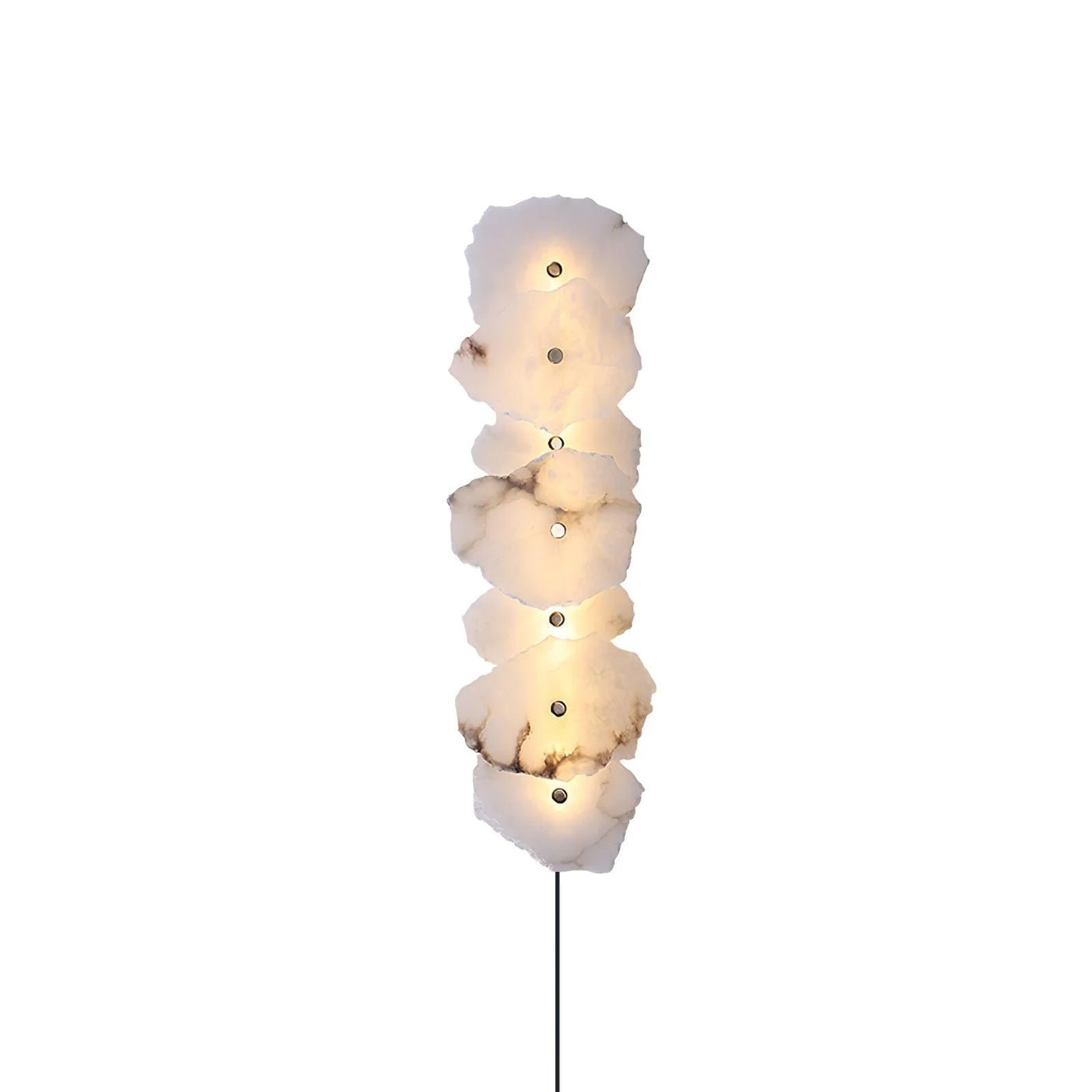 Petra Alabaster Plug-in Wall Lamp