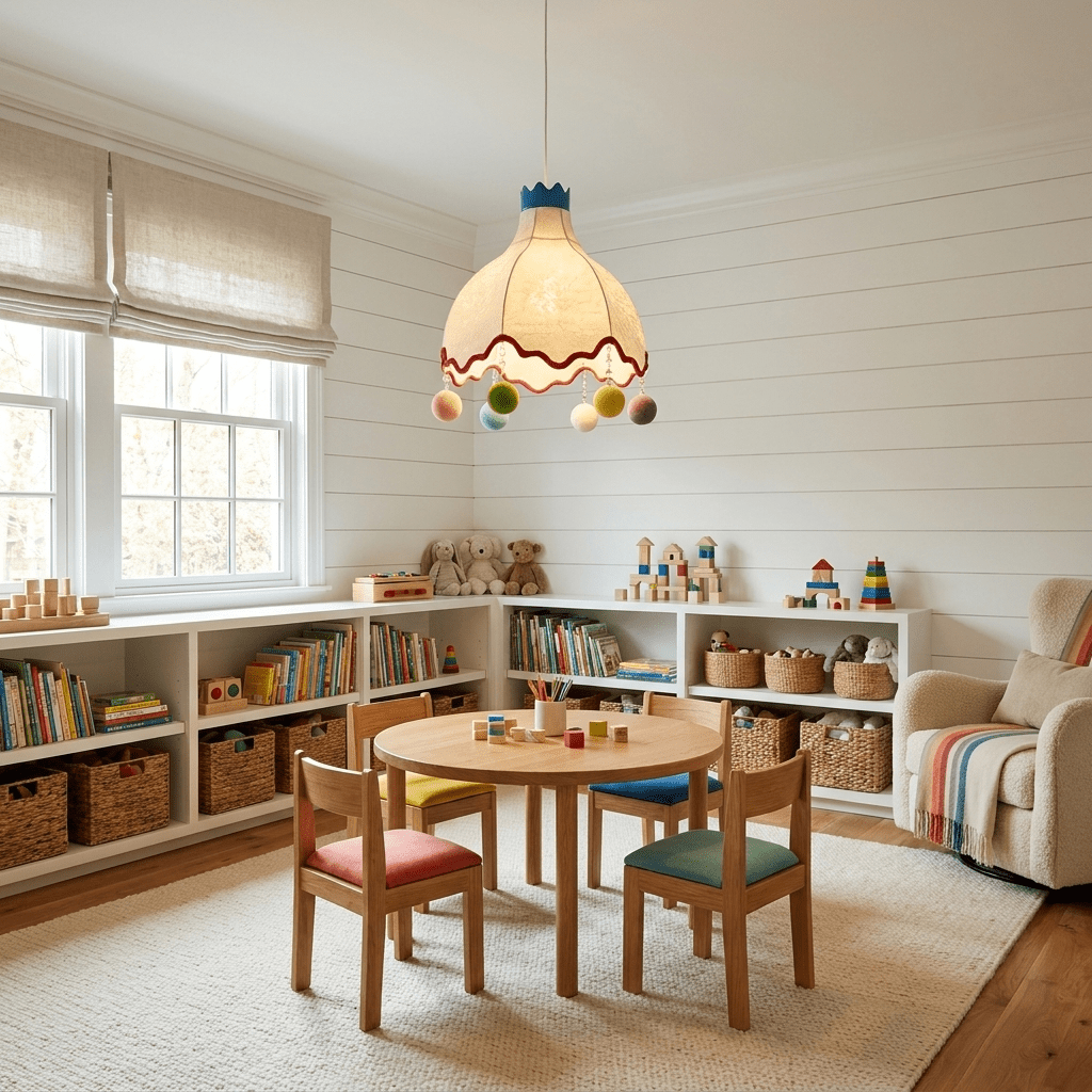 Pippi Kids Fabric Pendant Light