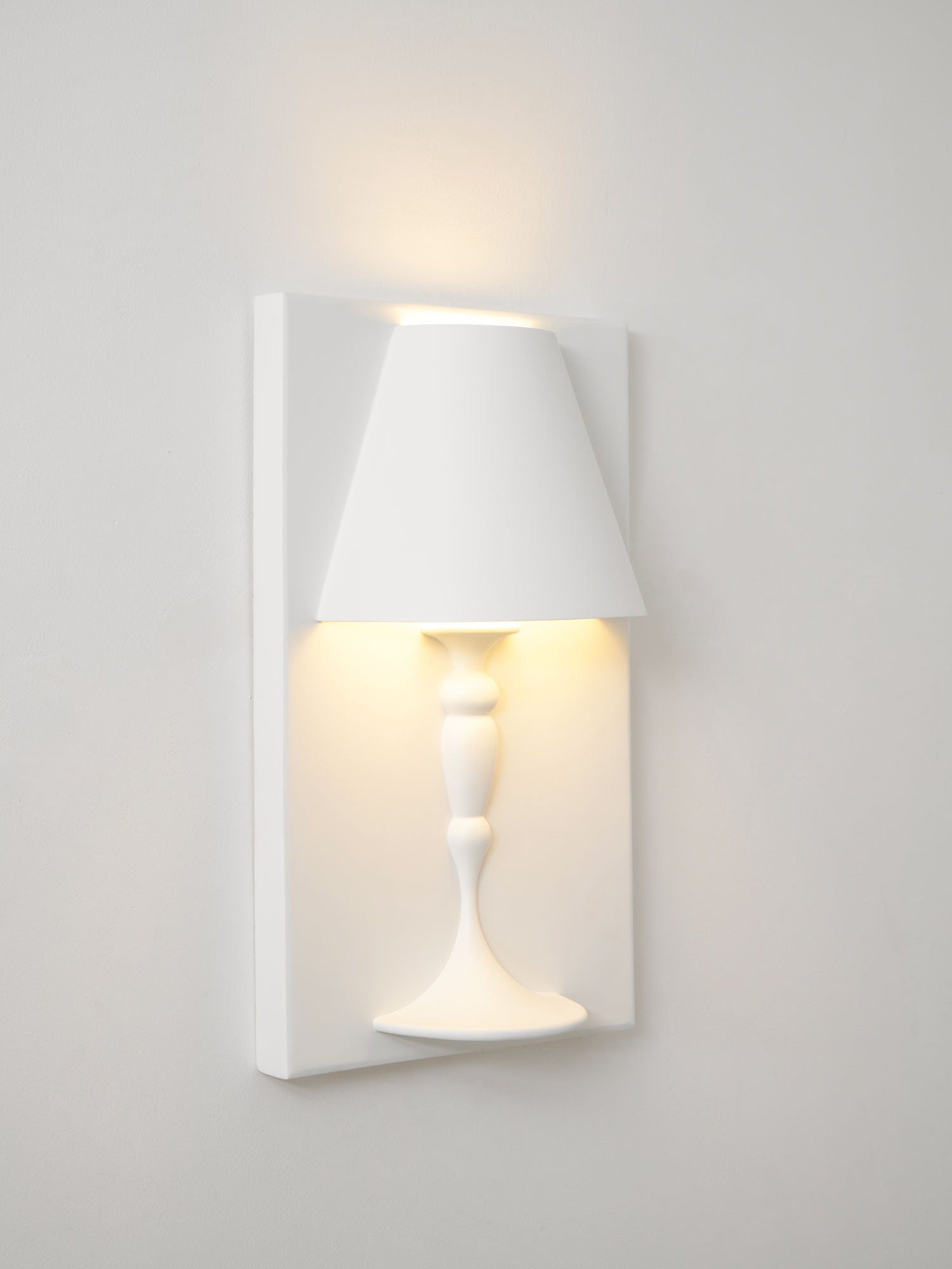 Plaster Picture Wall Lamp